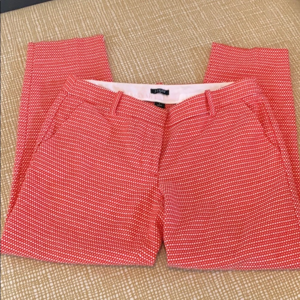 Orange crop pants